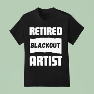 Retired Blackout Artis T Shirt