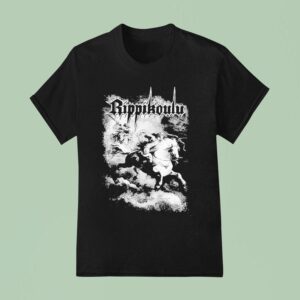Rippikoulu Musta Seremonia T Shirt