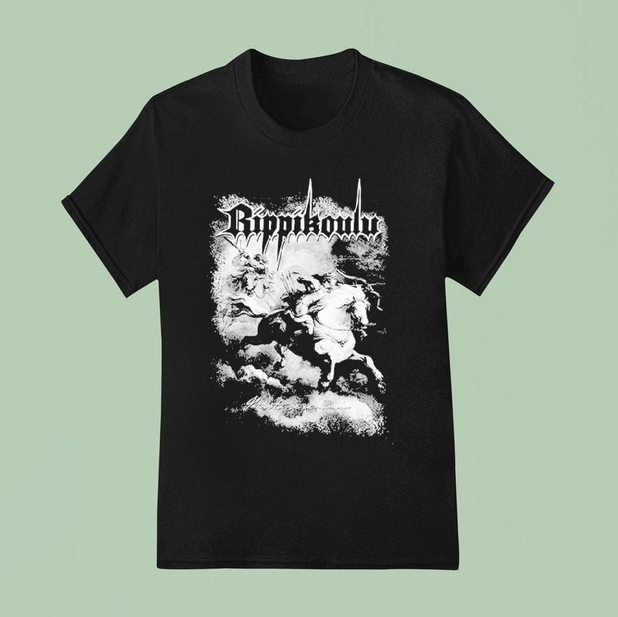 Rippikoulu Musta Seremonia T Shirt