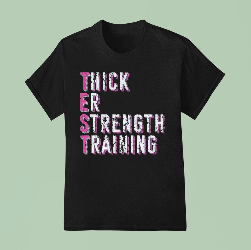 Robert Oberst Thick Er Strength Training T Shirt