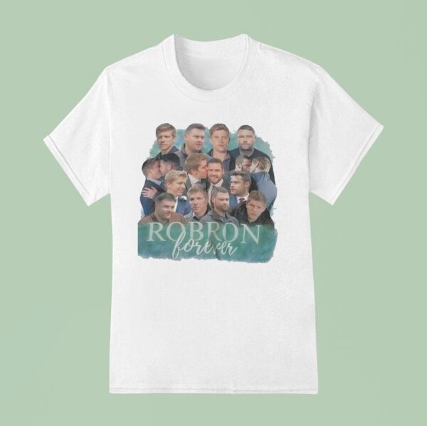 Robron Forever Robert Sugden And Aaron Dingle Kiss T Shirt