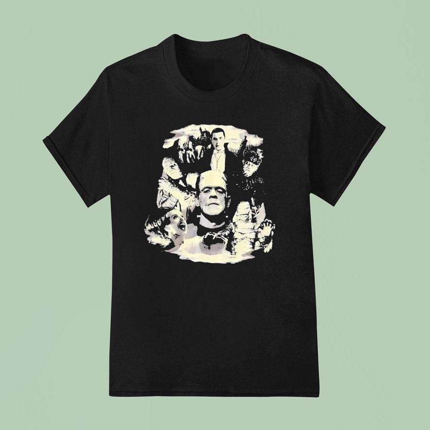 Rock Rebel Universal Monsters T Shirt