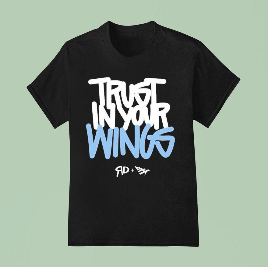 Ron Draper X Paper Planes Trust In Your Wings T Shirt