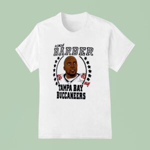 Ronde Barber Tampa Bay Buccaneers Football Cartoon T Shirt
