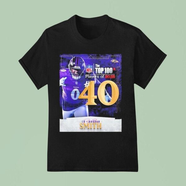 Roquan Smith Nfl Top Players Number Baltimore Ravens Linebacker American Football T Shirt