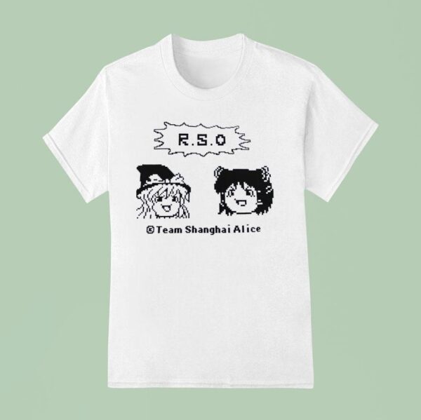 Rso Team Shanghai Alice Pixel T Shirt