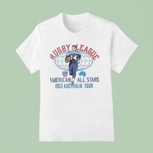 Rugby League American All Stars Australia Tour T Shirt