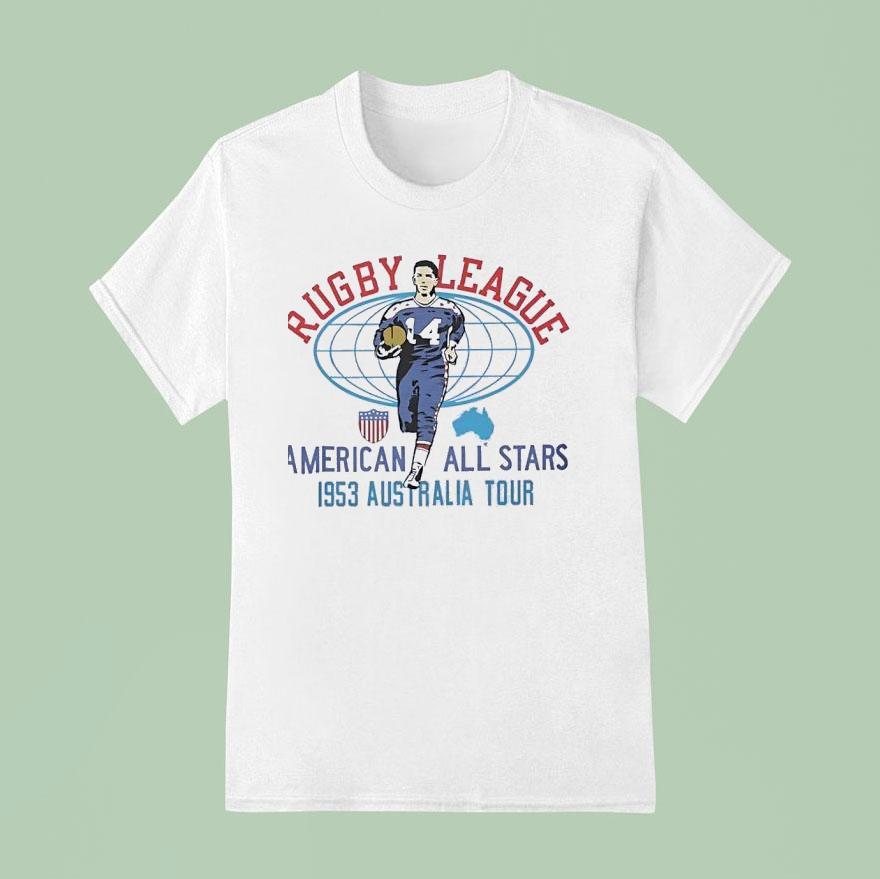 Rugby League American All Stars Australia Tour T Shirt