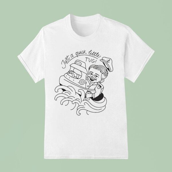 Rusty Van Ranch Just A Quick Little Tugski Logo T Shirt