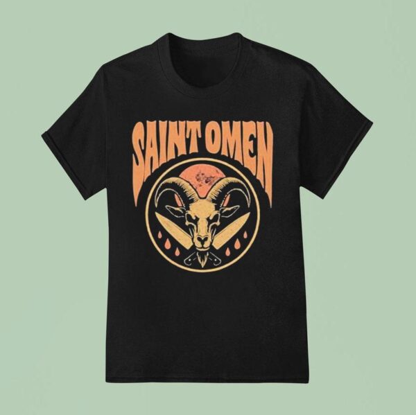 Saint Omen Horns Blood Blasphemy Ho T Shirt