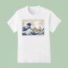 Salthill Wave Style The Great Wave Off Kanagawa Parody T Shirt