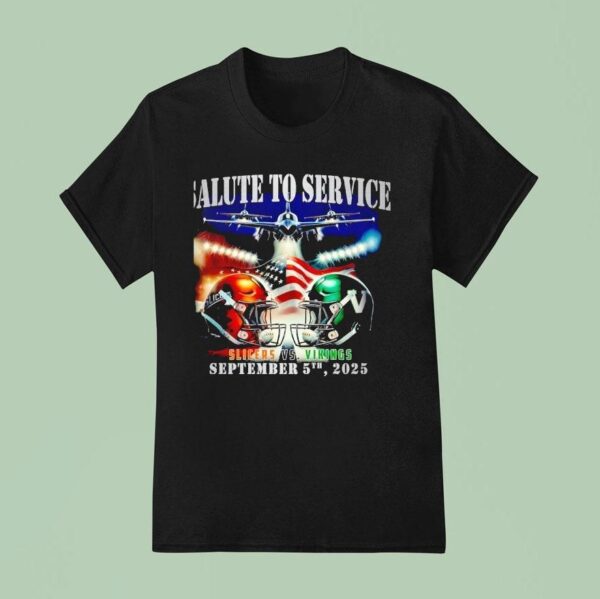 Salute To Service Laporte Slicers Vs Valparaiso Vikings September Th T Shirt