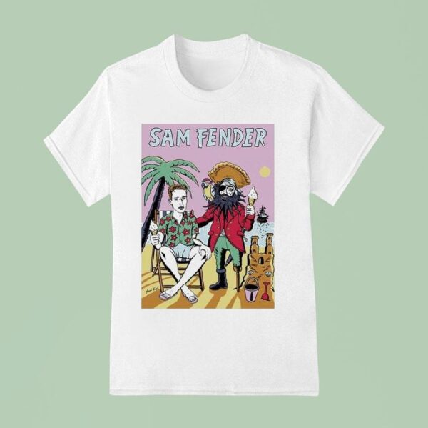Sam Fender Beach Pirate T Shirt