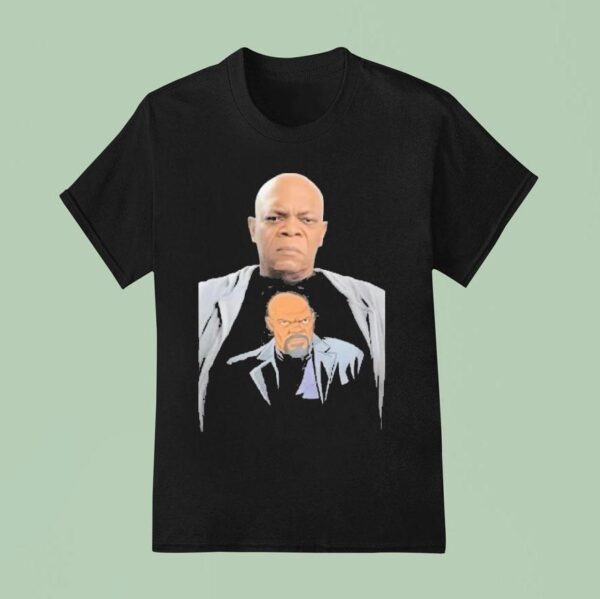 Samuel L Jackson Selfie Inception Indulgence T Shirt