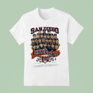 San Diego Padres Legends Name League Champs Vintage T Shirt