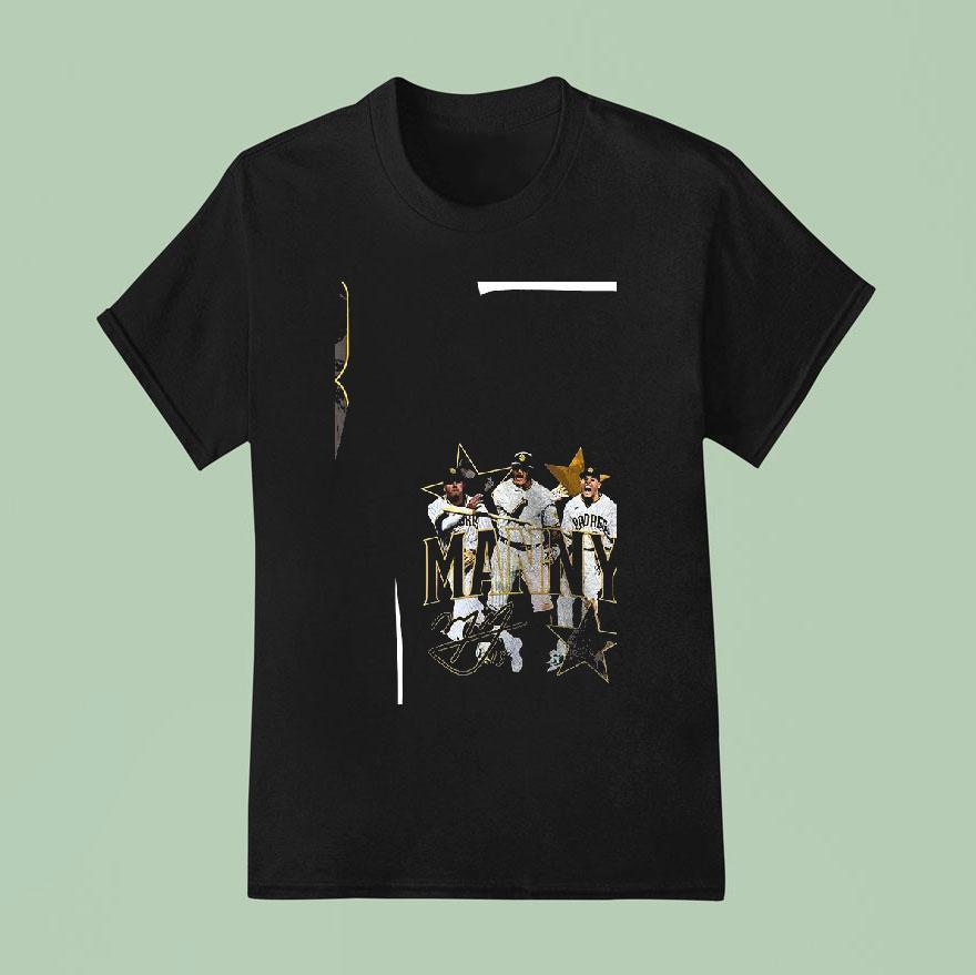 San Diego Padres Manny Machado Graphic Signature T Shirt