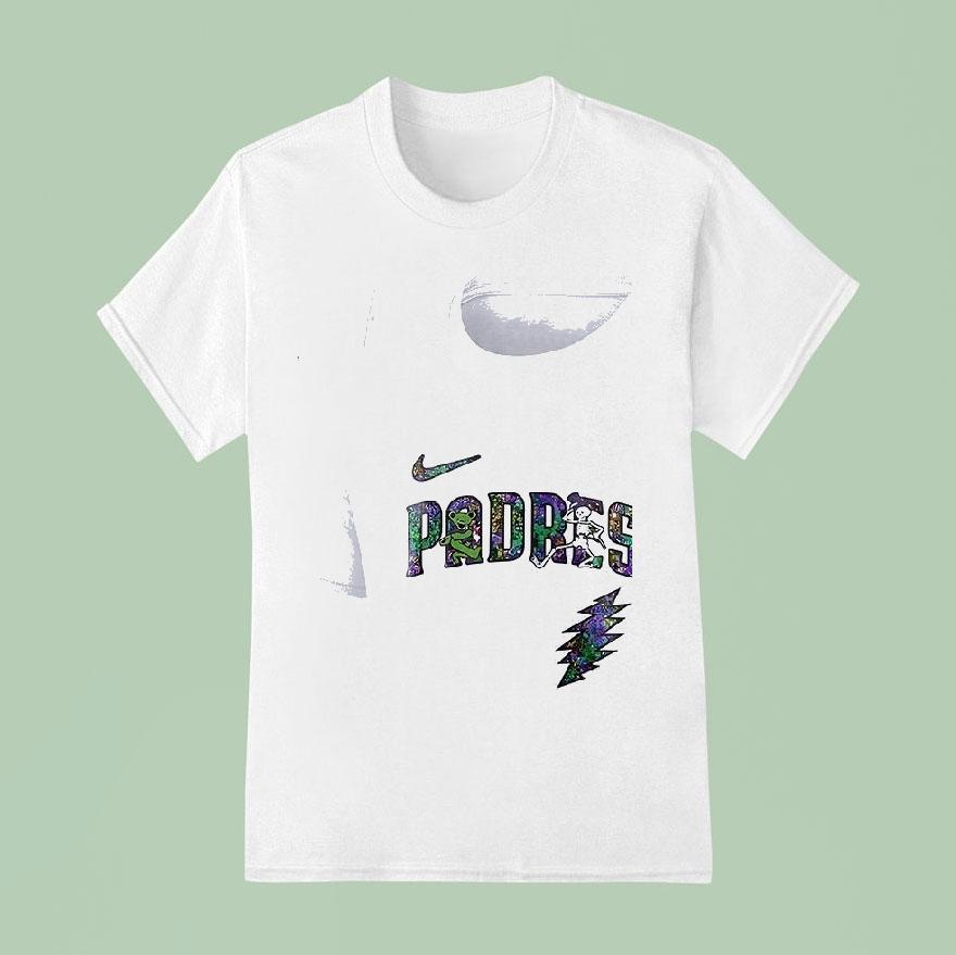 San Diego Padres X Grateful Dead Nigh T Shirt