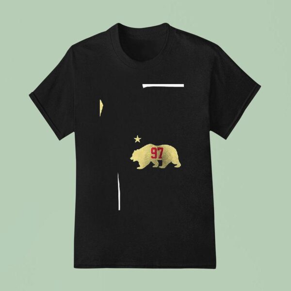 San Francisco Ers Nick Bosa Bear Silhouette T Shirt