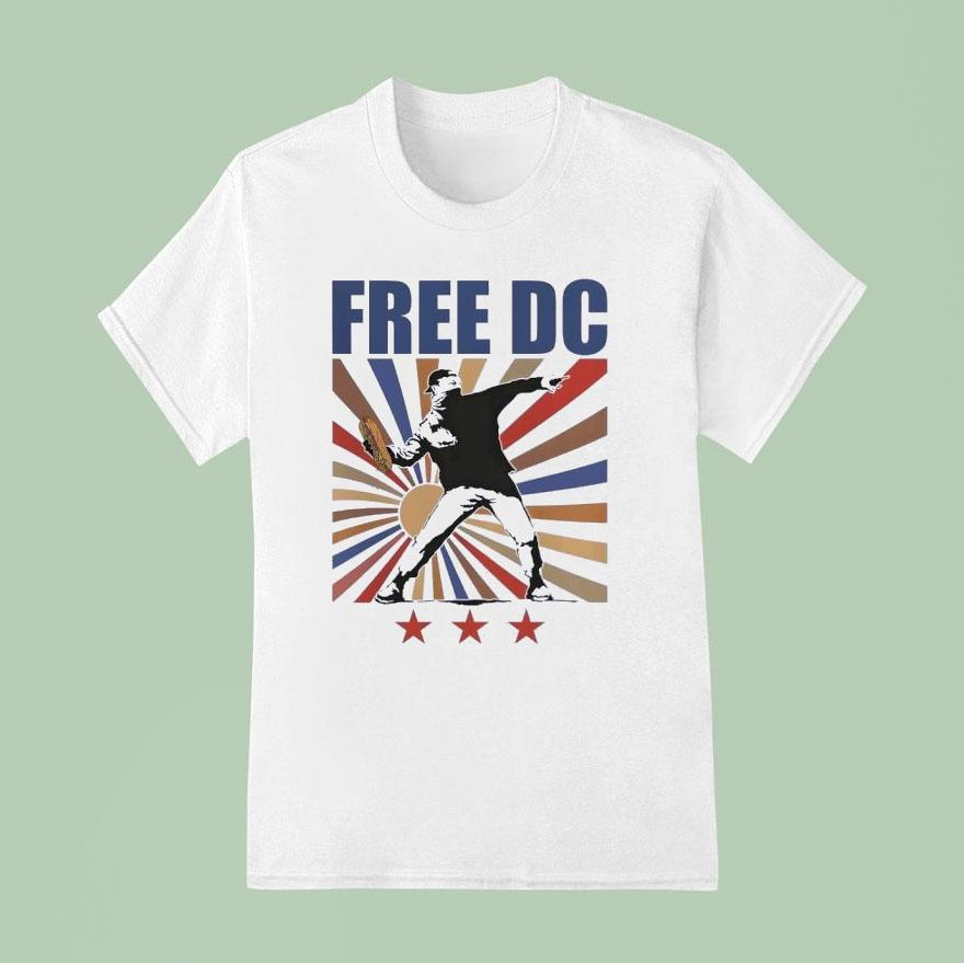 Sandwich Thrower Human Rights Resist Federal Protes T Shirt