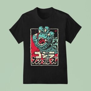 Santa Cruz Godzilla Hand T Shirt