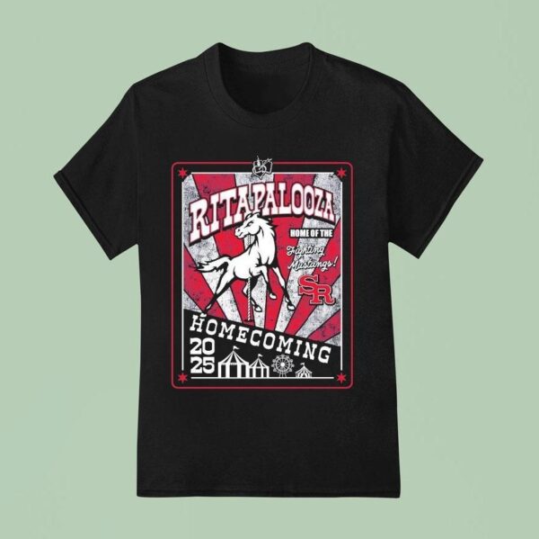 Santa Rita Ritapalooza Homecoming Fighting Mustangs T Shirt