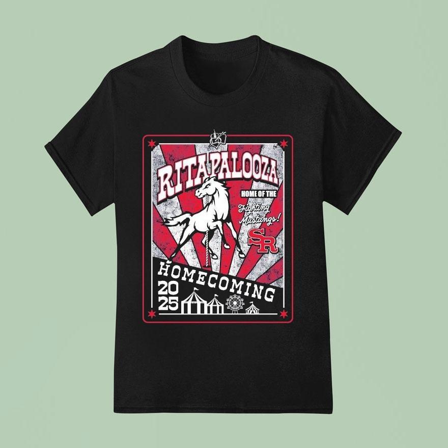 Santa Rita Ritapalooza Homecoming Fighting Mustangs T Shirt