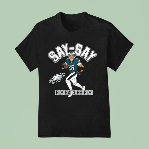 Saquon Barkley Say Say Fly Eagles Fly Philadelphia Eagles Philly T Shirt