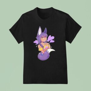 Sarawolf Wolf Girl Lover T Shirt