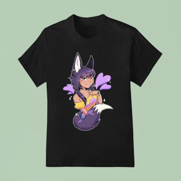 Sarawolf Wolf Girl Lover Waifu T Shirt