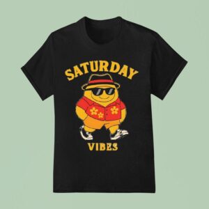 Saturday Vibes Cartoon T Shirs T Shirt