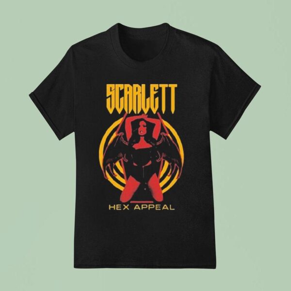 Scarlett Bordeaux Hex Appeal T Shirt