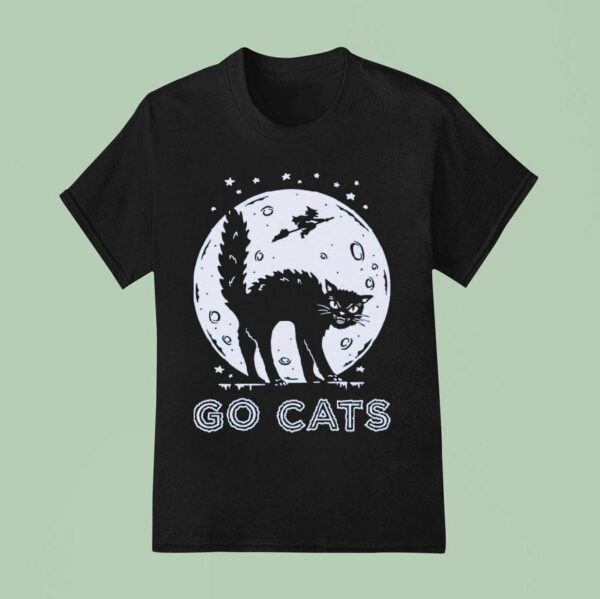 Scary Go Cats Halloween T Shirt