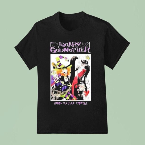 Scary Godmother Spooktakular Stories Halloween T Shirt