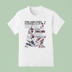 Schwarbomb Philadelphia Phillies Baseball Club Comic T Shirt