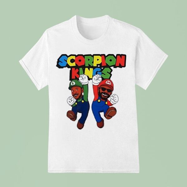 Scorpion Kings Kabza De Small And Dj Maphorisa Mario T Shirt