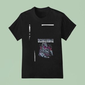 Scorpions European Tour Dates Roster T Shirt