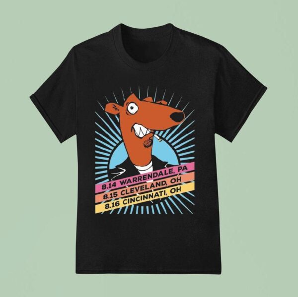 Screeching Weasel Pittsburgh Cleveland And Cincinnati Cigarettes T Shirt