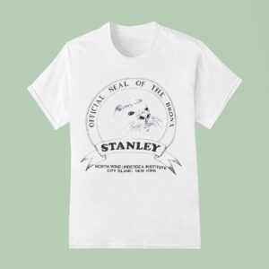 Seal Of The Bronx Stanley North Wind Undersea Institute City Island New York T Shirt