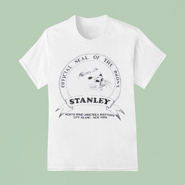 Seal Of The Bronx Stanley North Wind Undersea Institute City Island New York T Shirt