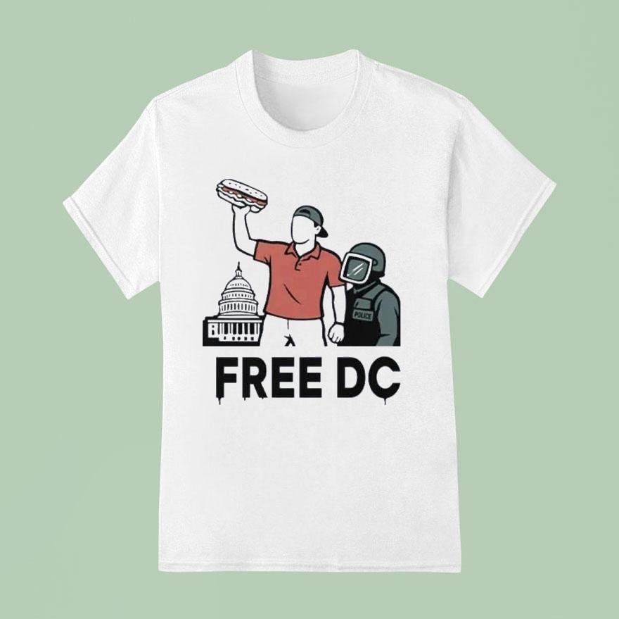 Sean Charles Dunn Sandwich Guy Free Dc Battle T Shirt