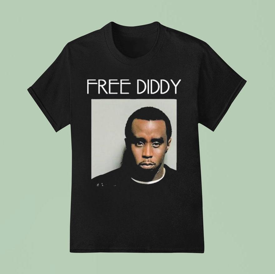 Sean Combs Free Diddy T Shirt