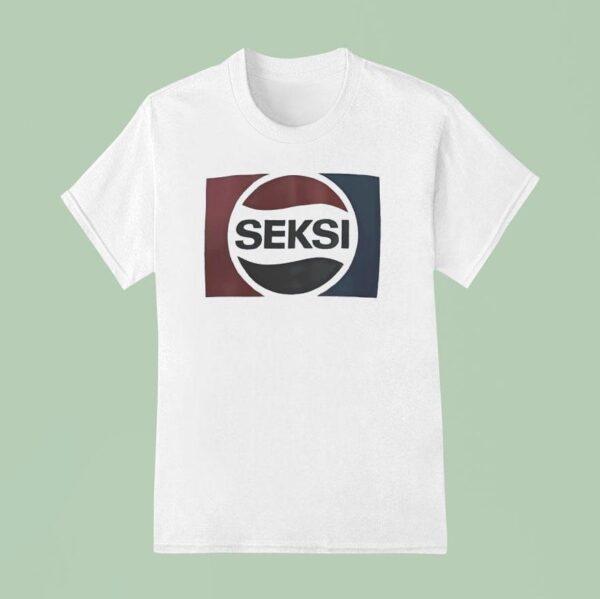 Seksi Style Pepsi Logo Parody T Shirt