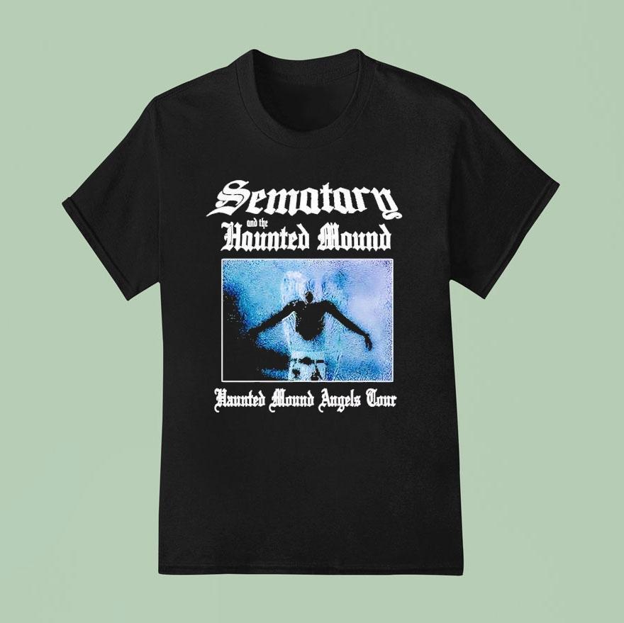 Sematary And The Haunted Mound Angels Tour T Shirt