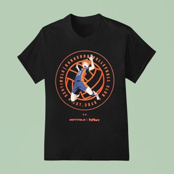Sentinels Karasuno Volleyball Club Est Haikyuu T Shirt