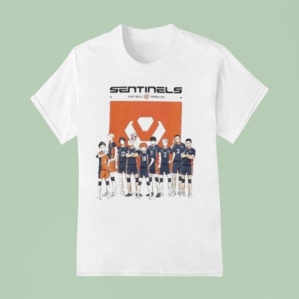 Sentinels X Haikyuu Volleyball Karasuno T Shirt