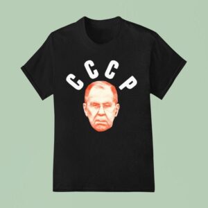 Sergey Viktorovich Lavrov Ussr Cccp Face Head T Shirt