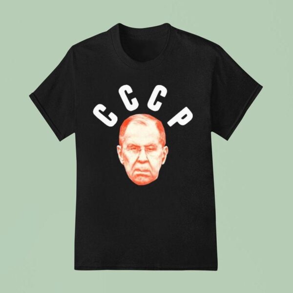 Sergey Viktorovich Lavrov Ussr Cccp Face Head T Shirt