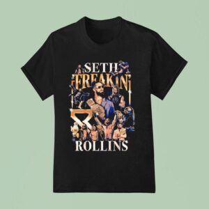 Seth Rollins Wwe Graphic T Shirt