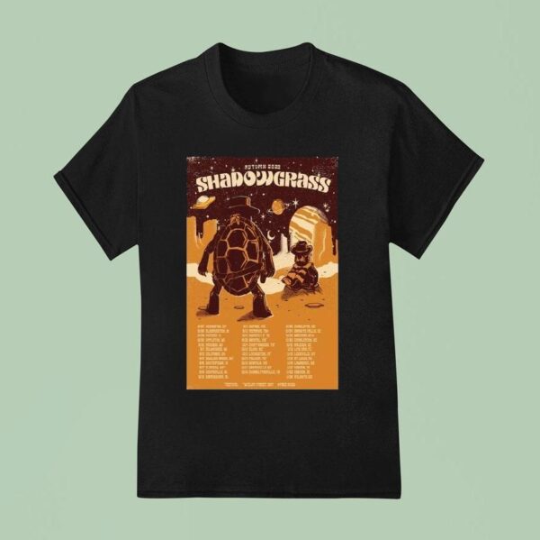 Shadowgrass Autumn Fall Tour Dates Turtle T Shirt