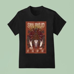 Shai Hulud Tour Usa Dates Hands Bunny T Shirt